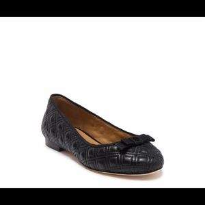 Tory Burch Marion Quilted Leather Ballet Flats